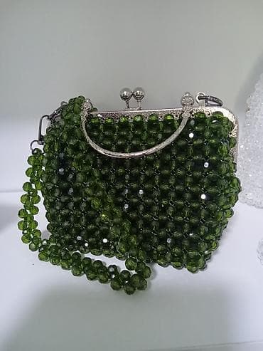 Зер буюмдар: Сумки ручной работы из прозрачных и цветных акриловых бусин - Модели — 5