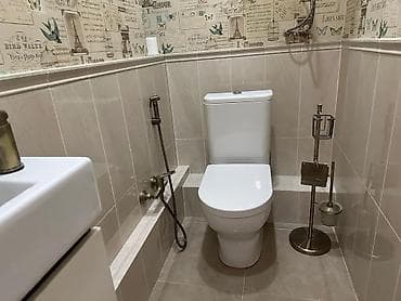 Квартиры: 2 комнаты, 70 м², Асанбай мкр Элитка, 7 этаж, Евроремонт — 7