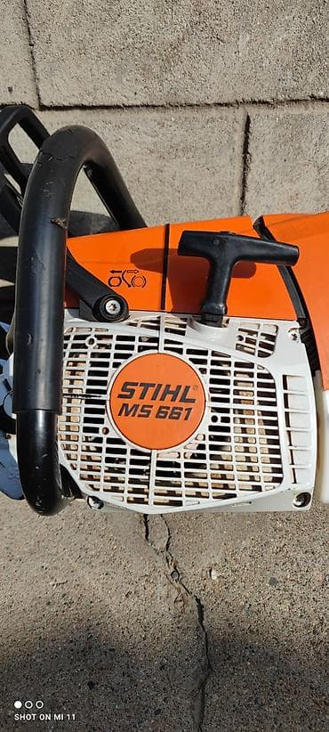 Продаю немецкую профессиональную бензопилу stihl ms 661, осенью был