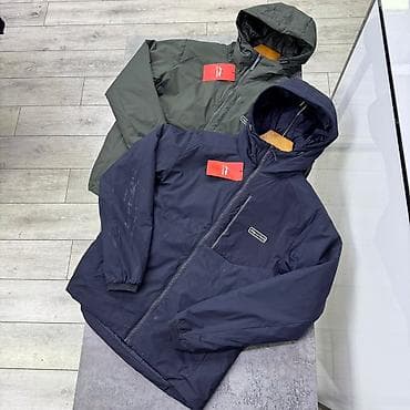 Брюки: Мужская утеплённая куртка с капюшоном - Лёгкая и тёплая: стёганые — 2