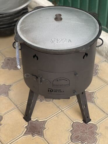 пищеварочный котёл: Печь заводской легко разбирается легко собирается краска — 16