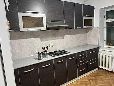 куханный горнитур: Кухонный гарнитур, цвет - Коричневый — 1