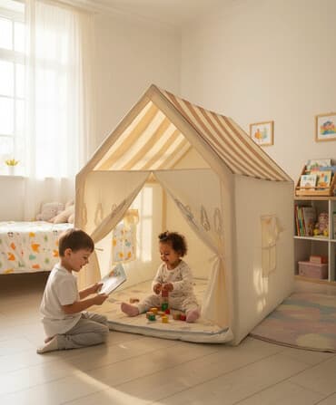 Детский игровой домик. Отличный подарок на Новый год 😍 Уютный большой