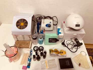 набор инструментов для работы с кожей: Наращивание ногтей, Маникюр, Одноразовые расходные материалы — 1