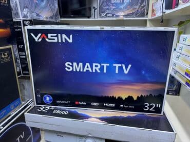 yasin led 32e59ts: Телик Телевизоры YASIN 32E9000 smart tv с интернетом youtube 81 см — 6