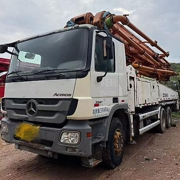 бу сундуки: Бетононасос, Mercedes-Benz, 2019 г., 40-60 м — 6