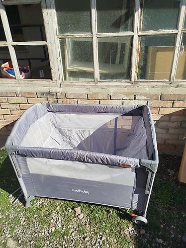 кроватка для девочки: Манеж-кровать, Новый, Раскладной, Другой материал — 1