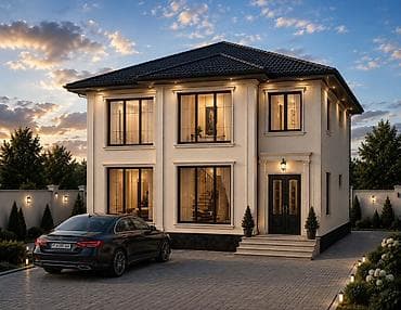 продажа домов село манас: Проект на заказ Двухэтажный загородный дом в классическом стиле - — 2