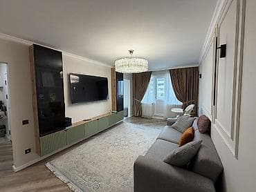 3 комнаты, 60 м², Центральная мечеть 104 серия, 5 этаж, Дизайнерский ремонт