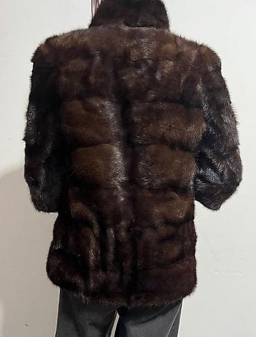 Юбки: Шуба, Норка, По колено, M — 2