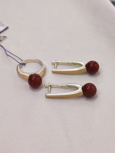 эксклюзивные свадебные пригласительные: Серебряный Комплект под коралл Серебро напыление золото 925 пробы — 4