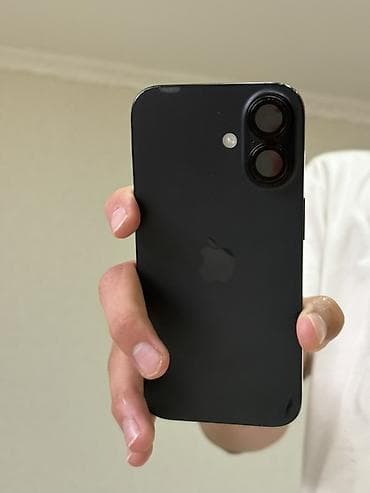 samsung galaxy folder 2: IPhone 16, Б/у, 128 ГБ, Черный, Коробка, 89 % — 1