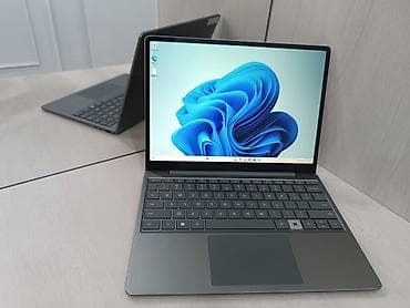 logitech g103: Microsoft Surface Laptop Go 3, цвет Sage (шалфей) - Экран 12.4" — 1