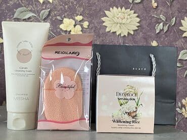 Үлпөт көйнөктөрү жана аксессуарлар: Набор для очищения и ухода за кожей лица: - Пенка для умывания Missha — 6