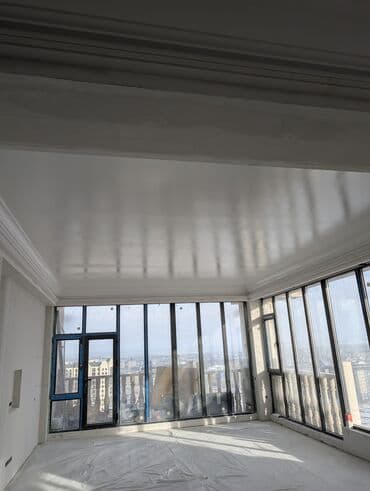 реставрация окрашенных межкомнатных дверей: Профессиональная отделка потолков и стен. - Глянцевая покраска с — 1