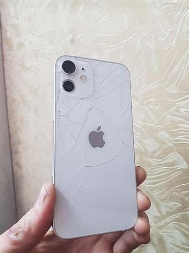 IPhone 12 mini, Б/у, 256 ГБ, Белый, 81 % at lalafo.kg IPhone 12 mini, Б/у, 256 ГБ, Белый, 81 %