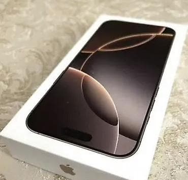 IPhone 16 Pro Max, Б/у, 256 ГБ, Золотой, Коробка, 94 %