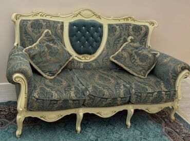 мебель из красного дерева: Комплект мягкой мебели, цвет - Коричневый — 1