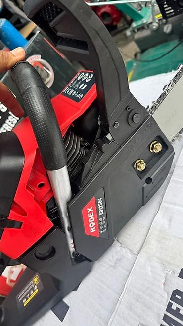 Пилы: Бензопила RODEX RDX2504 - Тип: бензиновая цепная пила - Длина шины — 4