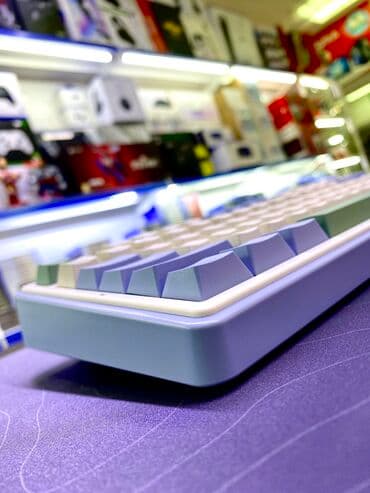 с1: Клавиатура, Aula, Механическая, Проводное, Bluetooth подключение, Размер: 75% — 6