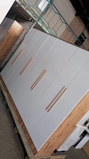 стол с тумбой: Шифоньер, шкаф для одежды, Прямой, ЛДСП — 9