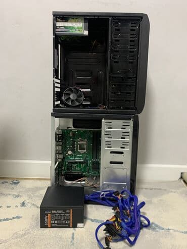 Корпус ПК, Б/у, цвет - Черный