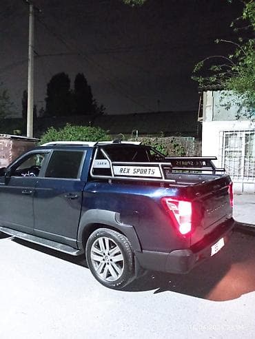 x rider: Спортивная дуга в кузов пикапа REX SPORTS (надпись REX SPORTS / CARIN) — 1