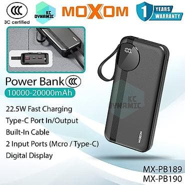 nokia 1202: Moxom MX-PB160 2000mah Dual Direction Fast Charging Power Bank — 1
