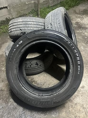 r16 mekab: Шины 205 / 55 / R 16, Лето, Б/у, Пара, Легковые — 1