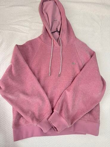 купить спортивный костюм женский недорого от производителя: Розовое худи Li-Ning с капюшоном, очень красиво переливается мелкий — 1