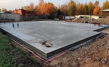 плита монолит: Бетонные работы под ключ - Заливка монолитных плит, полов и отмосток — 3