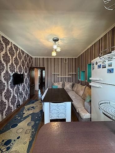 южный микрорайон: 3 комнаты, 103 м², Улан мкр 106 серия улучшенная, 9 этаж, Косметический ремонт — 5