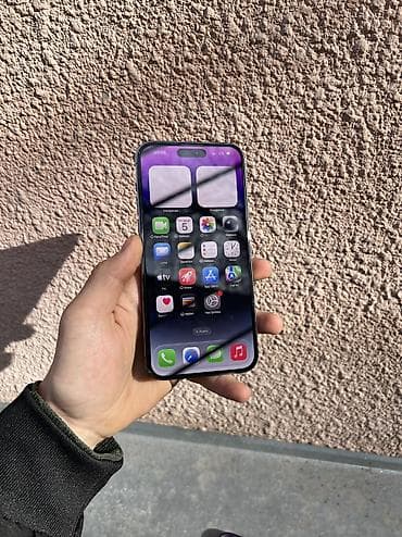 iphone 8s plus: IPhone 14 Pro Max, Б/у, 256 ГБ, Deep Purple, Защитное стекло, Чехол, Кабель, 85 % — 10