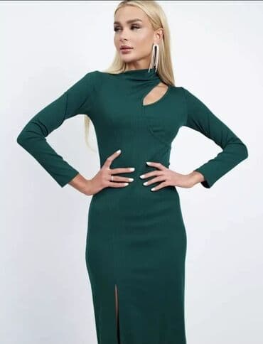 платья для беременных весна: Вечернее платье, Классическое, Длинная модель, Вискоза, С рукавами, M — 5