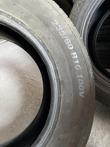 stud 100: Шины 235 / 60 / R 16, Лето, Б/у, 1 шт, Легковые, Корея, Kumho — 2