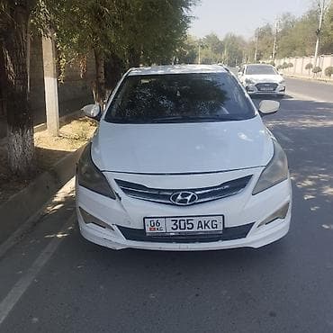ravon spark: Hyundai Accent: 2015 г., 1.4 л, Механика, Седан — 1
