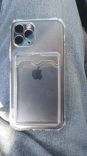 iphone 5s купить бу: IPhone 11 Pro, Б/у, 64 ГБ, Natural Titanium, Чехол, 100 % — 2