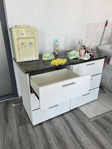 white board: Комплект офисной мебели, Комод, Металл, цвет - Белый — 5