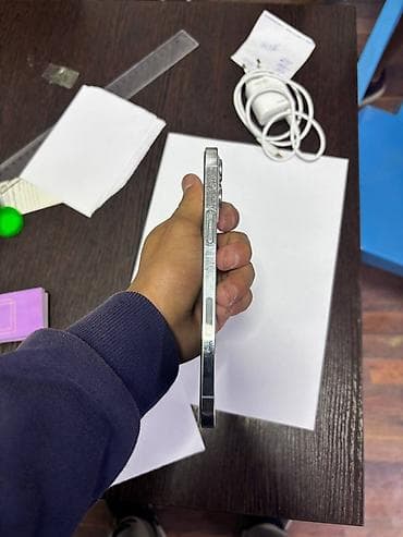 ipad pri: IPhone 12 Pro Max, 256 ГБ, Серебристый, Кабель, 80 % — 10