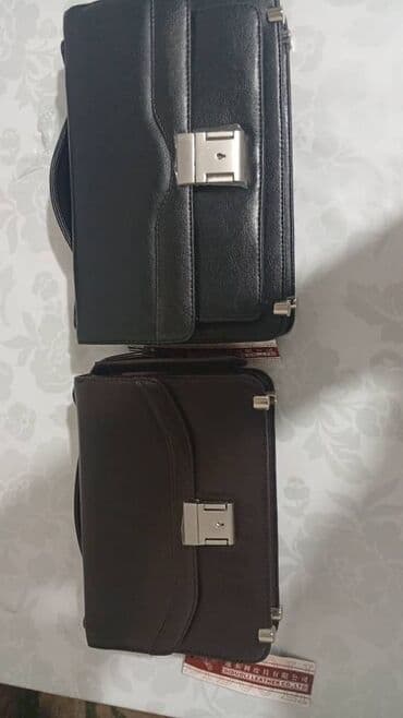 сумка на пояс женская прозрачная: Барсетка, Материал: Натуральная кожа, Застежка на молнии, Новый — 9