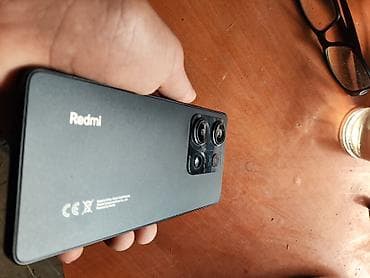 redmi play: Redmi, Redmi Note 14, Б/у, 256 ГБ, цвет - Черный, 2 SIM — 1