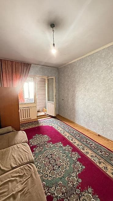 Кыймылсыз мүлк: 2 бөлмө, 52 м², Аламедин-1 мкр 7 кабат, Ремонт талап кылынат — 2