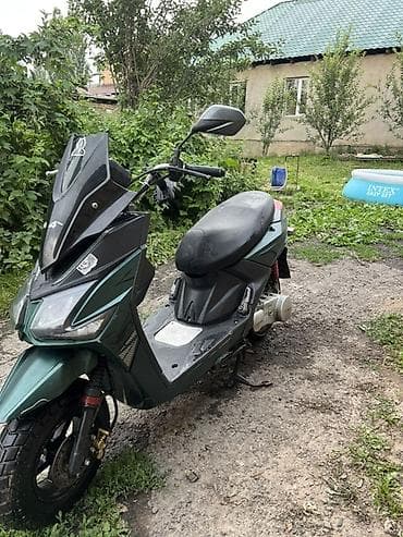 Состояние сел поехал Скутер/мопед городской, спортивный дизайн Обмен — 3