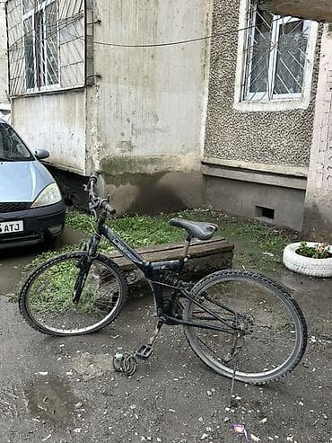 Транспорт: Горный велосипед 26" - Рама: стальная, двухподвес (передний и задний — 1