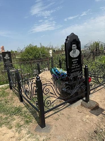 фермы металлические: Изготовление памятников, Изготовление оградок, Изготовление крестов | Гранит, Металл, Мрамор | Оформление — 7