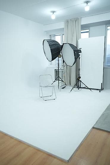 Фотостудия для аренды Светлое минималистичное пространство с