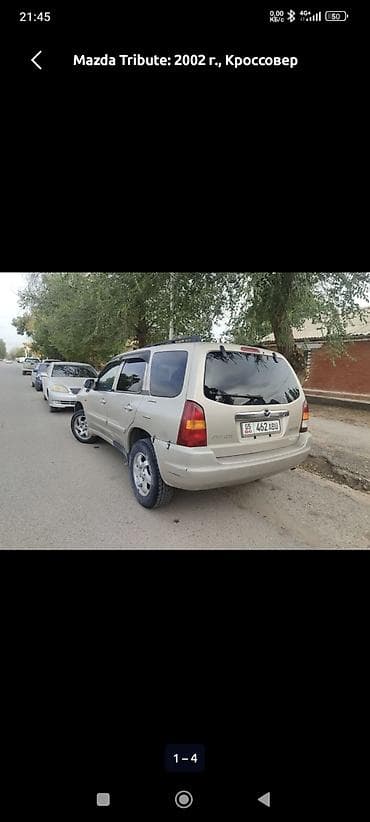 сиденья rx300: Mazda Tribute: 2002 г., 2 л, Автомат, Бензин, Кроссовер — 3