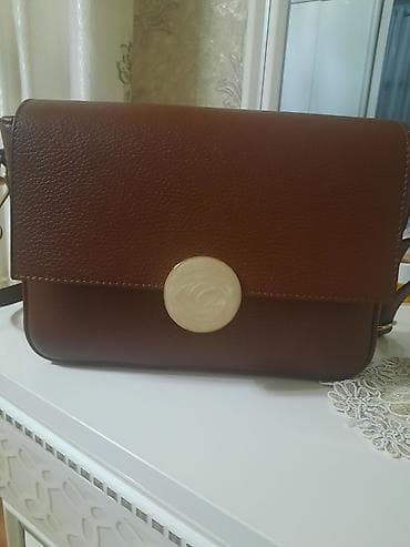 женские сумки шопперы: Сумка-кроссбоди женская, компактная - Цвет: тёплый коричневый — 2