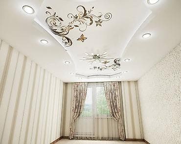 Натяжной потолок Глянцевое, Матовое, 3D потолки Гарантия, Бесплатная консультация, Бесплатный замер