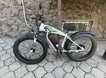 реальному: Электровелосипед фит-байк. Монстер. Есть 5 уровней скорости. Новая — 1